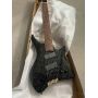 Custom Fanned Fret Headless 7 Strings Electric Guitar with Matte Ash Body Quartersawn Maple Neck Rosewood Fingerboard Stainless Steel Rounded Fret Ends Three-Way Switch