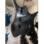 Custom Fanned Fret Headless 7 Strings Electric Guitar with Matte Ash Body Quartersawn Maple Neck Rosewood Fingerboard Stainless Steel Rounded Fret Ends Three-Way Switch