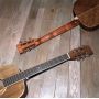 Custom OOO ALL SOLID Walnut Acoustic Guitar Scalloped X Bracing