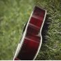Custom Beveling Body Acoustic Guitar, Solid Koa Back Side in Cherry Red Matte Finish Neck