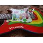 Custom Custom Limited Edition George Harrison Rocky Artist Series George 2025 - Sonic Blue / Art Image Electric Guitar
