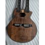 Custom Taylor Doubleneck Richie Sambora Signature Koa Guitar 6/12 Strings Taylor Style SOLID KOA BACK SIDE VERSION Acoustic Guitar
