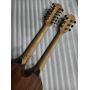 Custom Taylor Doubleneck Richie Sambora Signature Koa Guitar 6/12 Strings Taylor Style SOLID KOA BACK SIDE VERSION Acoustic Guitar