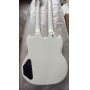 Custom 4+6 Strings Double Neck Gibson SG Style Electric Guitar Jimmy Page in White