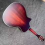 Custom K24CE SOLID KOA Back Side Acoustic Guitar Taylor Style Matte Finishing