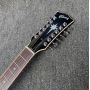 Custom 12 Strings 43 Inch Jumbo Gibson SJ200h Style Acoustic Guitar Abalone Binding Sunburst