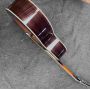 Custom 12 Strings 43 Inch Jumbo Gibson SJ200h Style Acoustic Guitar Abalone Binding Sunburst