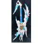 Custom Angel Electric Guitar with LED Light and Hardcase