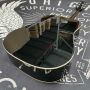 Custom 41 Inch Solid Spruce Top GB Gibson Style Hummingbird Acoustic Guitar in Black
