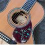 Custom Grand OOO Solid Cedar Top Acoustic Electric Guitar, Solid Rosewood Back Side