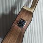 Custom Double KOA Neck SOLID Back Side Acoustic Electric Guitar with Mahogany Neck, Taylor Style Ritchie Sambora Model 6+12 Strings 